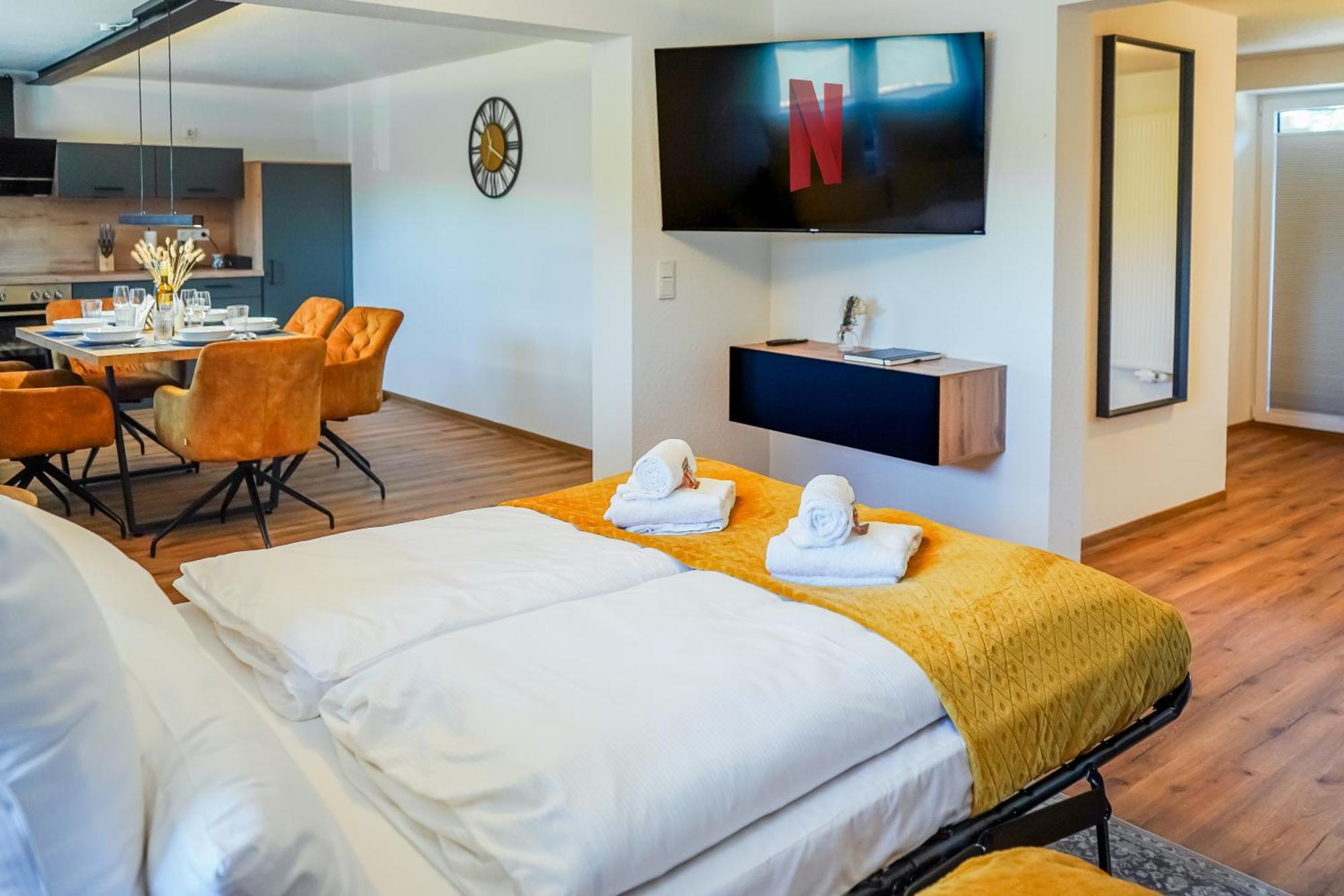 7Seas Boutique Ferienhaus Bostalsee - 2 Apartments Oder Ganzes Haus, Mit Sauna Nohfelden Bagian luar foto
