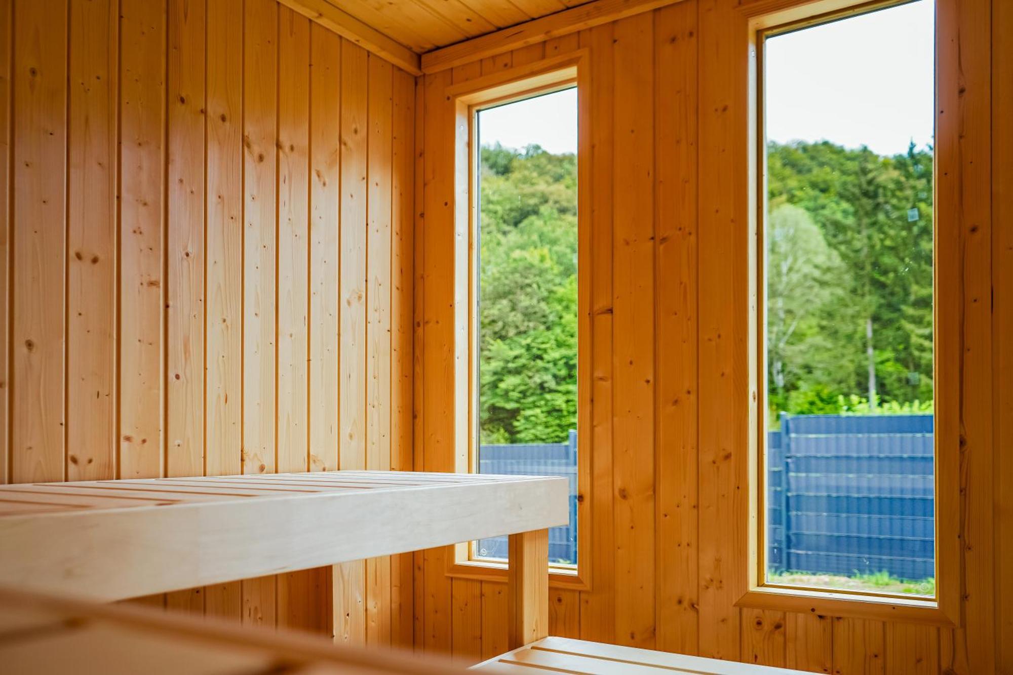 7Seas Boutique Ferienhaus Bostalsee - 2 Apartments Oder Ganzes Haus, Mit Sauna Nohfelden Bagian luar foto